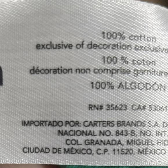 Carter's Two Piece Toddler Dress and Diaper Cover 18 months - Picture 5 of 6